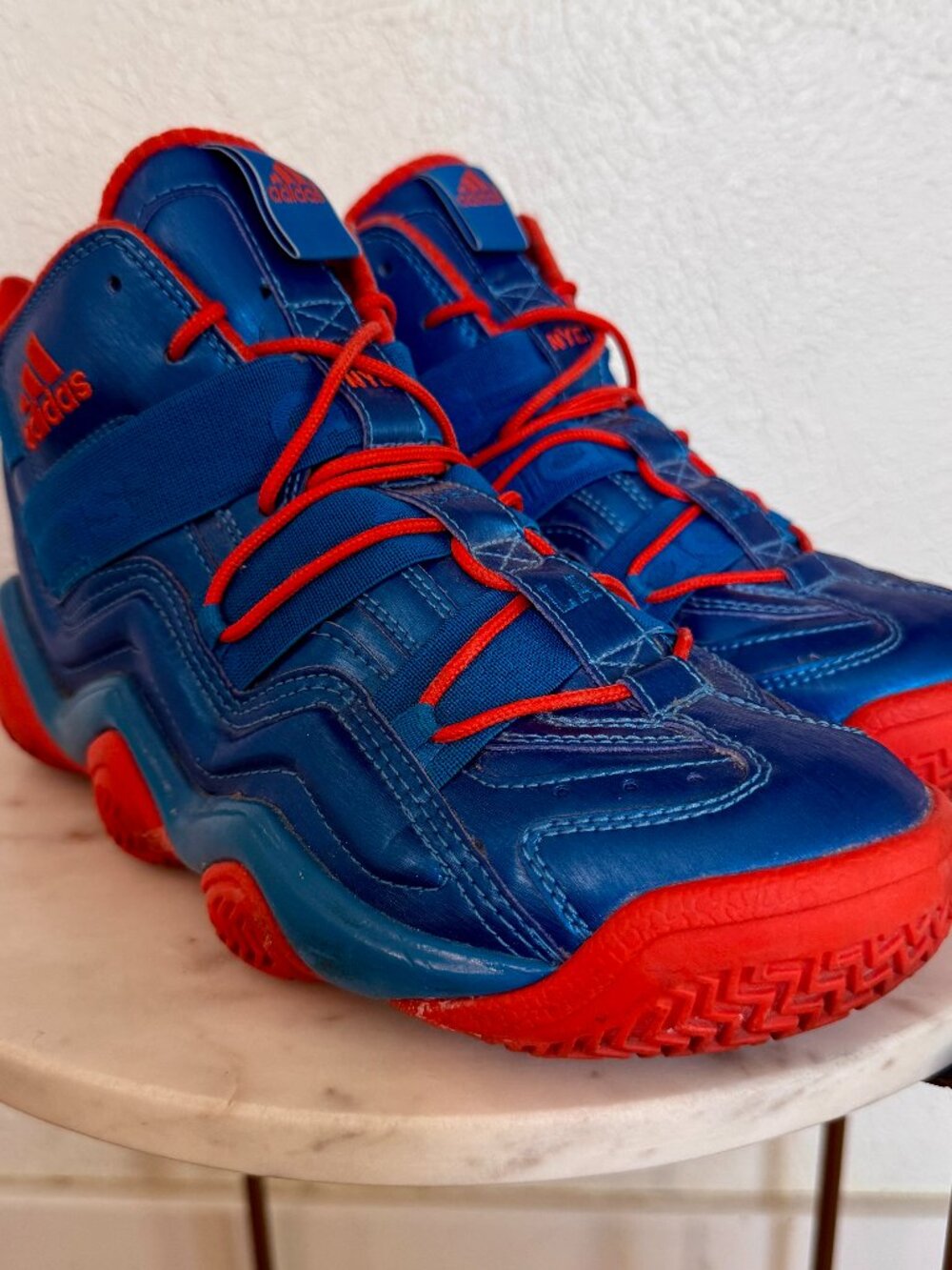 Adidas EQT Top Ten 2000 New York NYC Blue/Orange – Men's Size 8.5